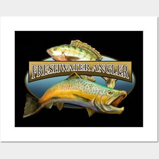 Freshwater Angler Posters and Art